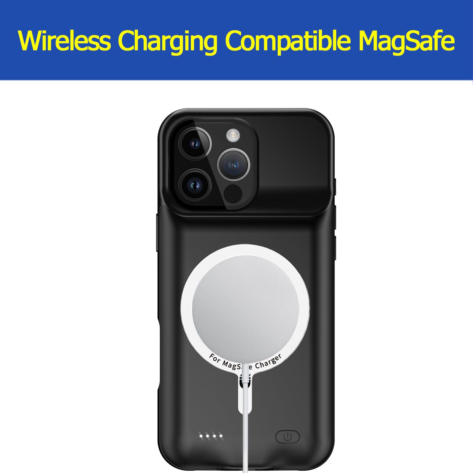 Amazon.com: Battery Case for iPhone 16 Pro, Enhanced 10000mAh