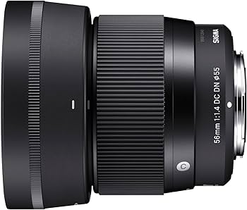 Amazon.com : Sigma 56mm F1.4 DC DN | C for Micro 4/3 : Electronics