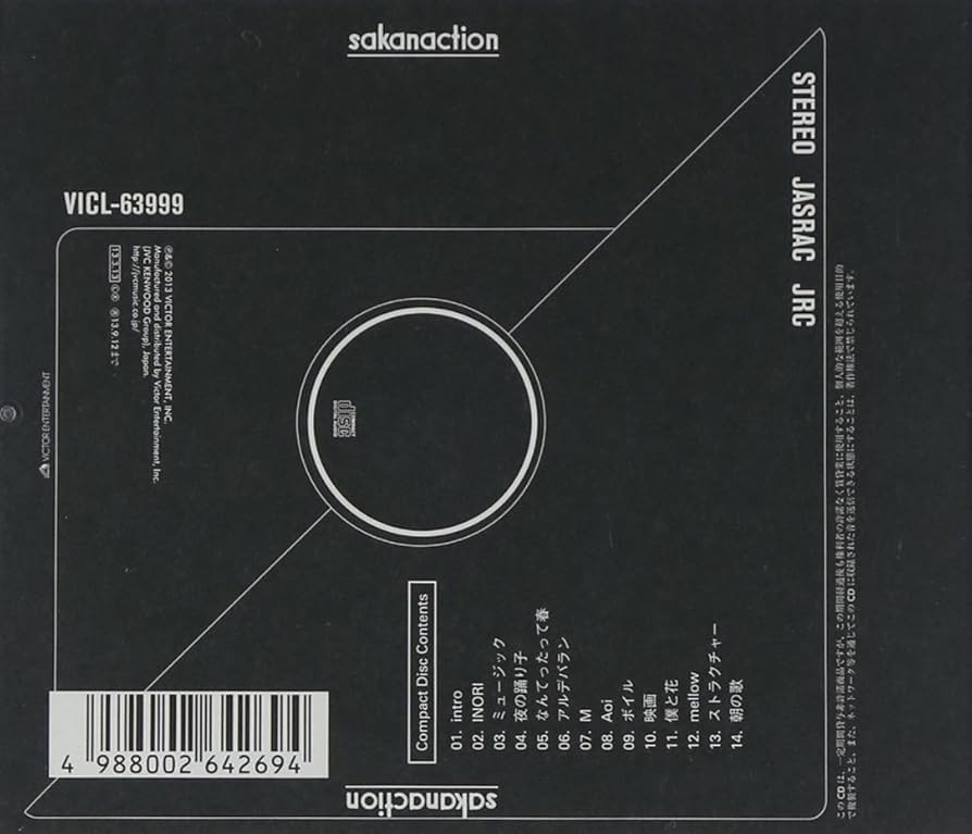 Amazon.co.jp: sakanaction (通常盤) - サカナクション: ミュージック