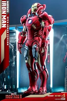 Amazon.com: Hot Toys Marvel Comics Iron Man 3 Iron Man Mark VII