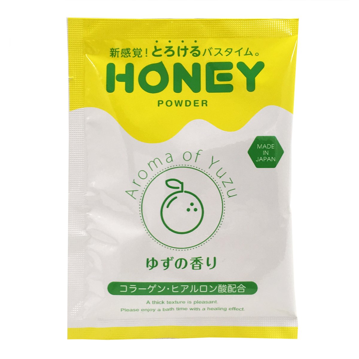 Amazon | とろとろ入浴剤【honey powder】(ハニーパウダー) ゆずの香り