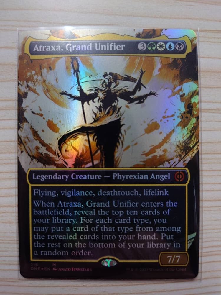 MTG 偉大なる統一者、アトラクサ 英語版 4枚組 拡張 ONE BF版