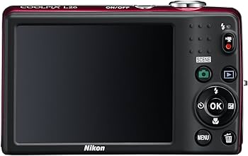 Amazon | Nikon デジタルカメラ COOLPIX (クールピクス) L26 レッド