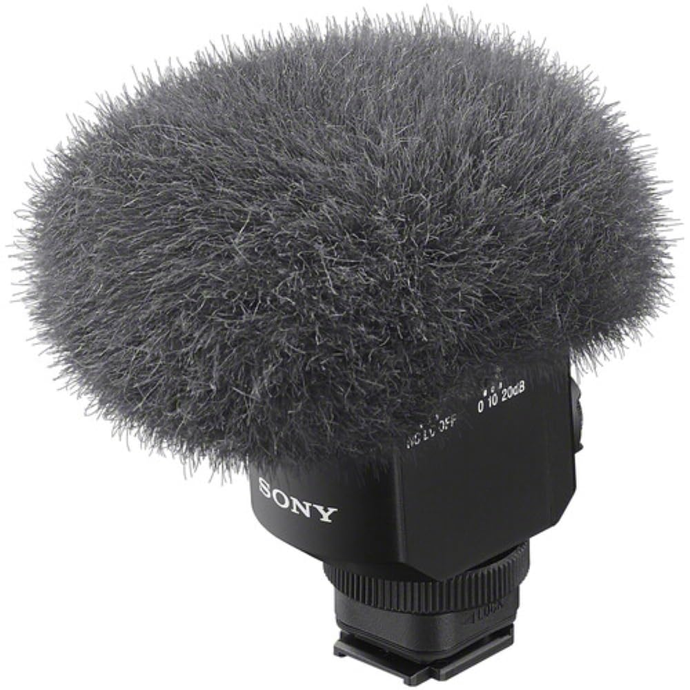 Amazon.com : Sony Digital Shotgun Microphone ECM-M1,Black