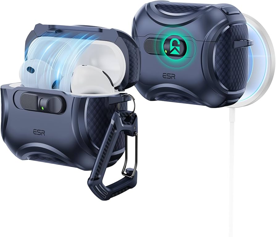 Amazon | ESR AirPods Pro3 ケース（2025）MagSafe充電 USB-Cケーブル