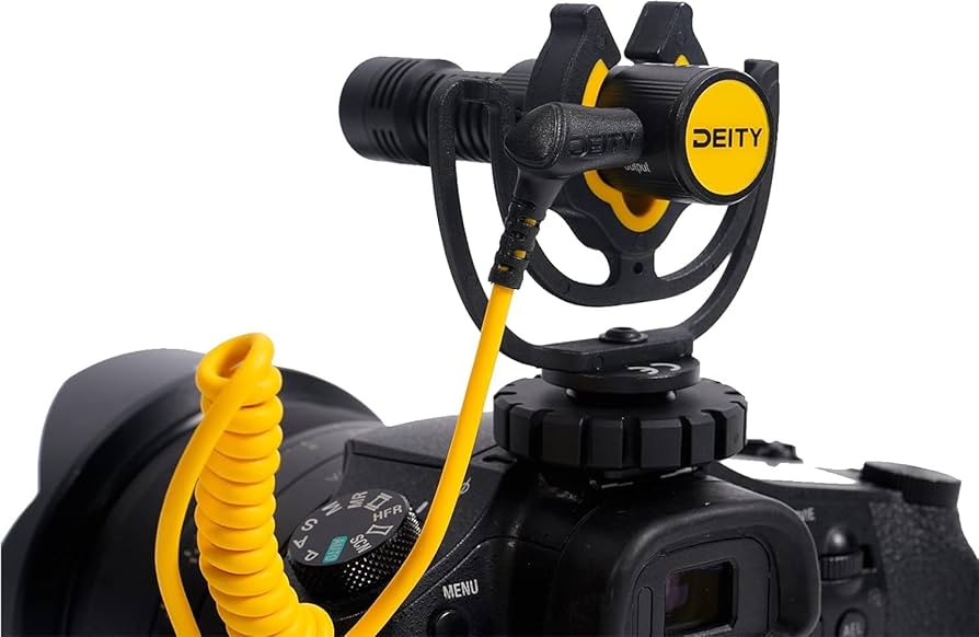 Amazon | Deity V-Mic D4 ミニビデオマイク、20mph風定格、カメラ