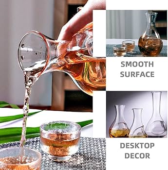 Amazon | Kichvoe 冷 日本酒 グラス デカンタ、 グラス ワイン
