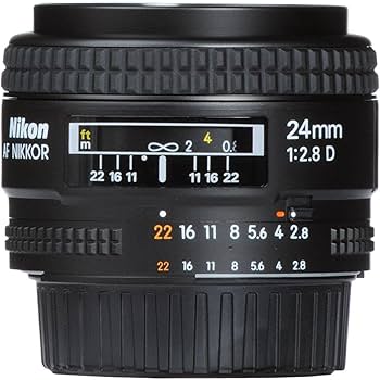Amazon.com : Nikon AF FX NIKKOR 24mm f/2.8D Fixed Zoom Lens with