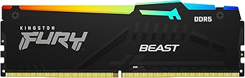 Kingston FURY Beast RGB 32GB 5600MT/s DDR5 CL40 DIMM Desktop