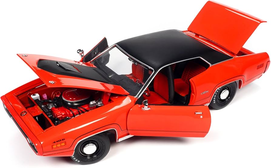 Amazon.com: Auto World Diecast 1971 Plymouth GTX 440+6 Hardtop Tor