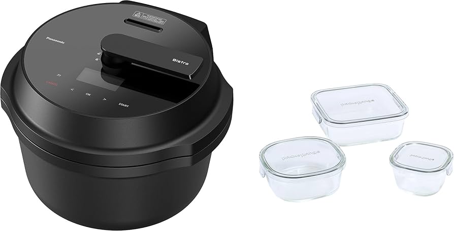 Amazon | 【セット】パナソニック オートクッカー ビストロ 自動調理