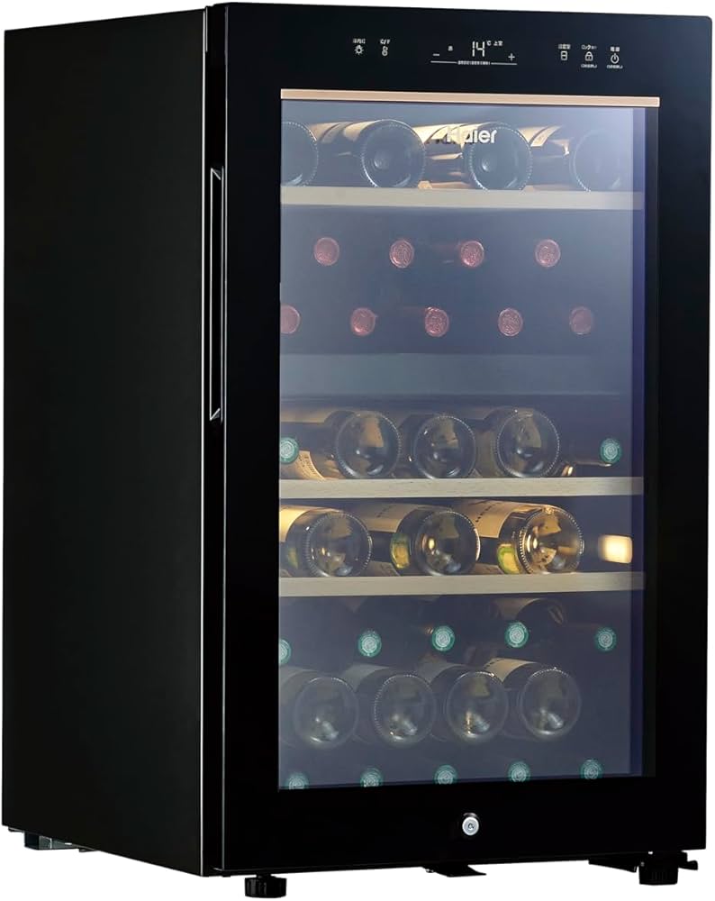 Amazon.co.jp: ハイアール(Haier) 108L 42本収納可能ワインセラー JQ