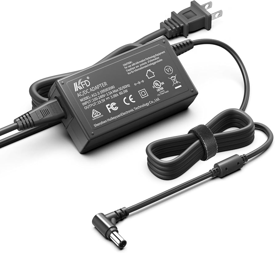 Amazon.com : KFD 19.5V AC Adapter for Sony FX6 FX9 Camera Sony