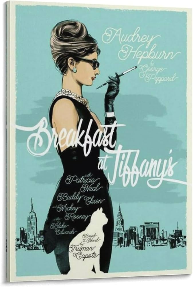 Amazon.co.jp: 映画ポスター ティファニーで朝食を アートパネル