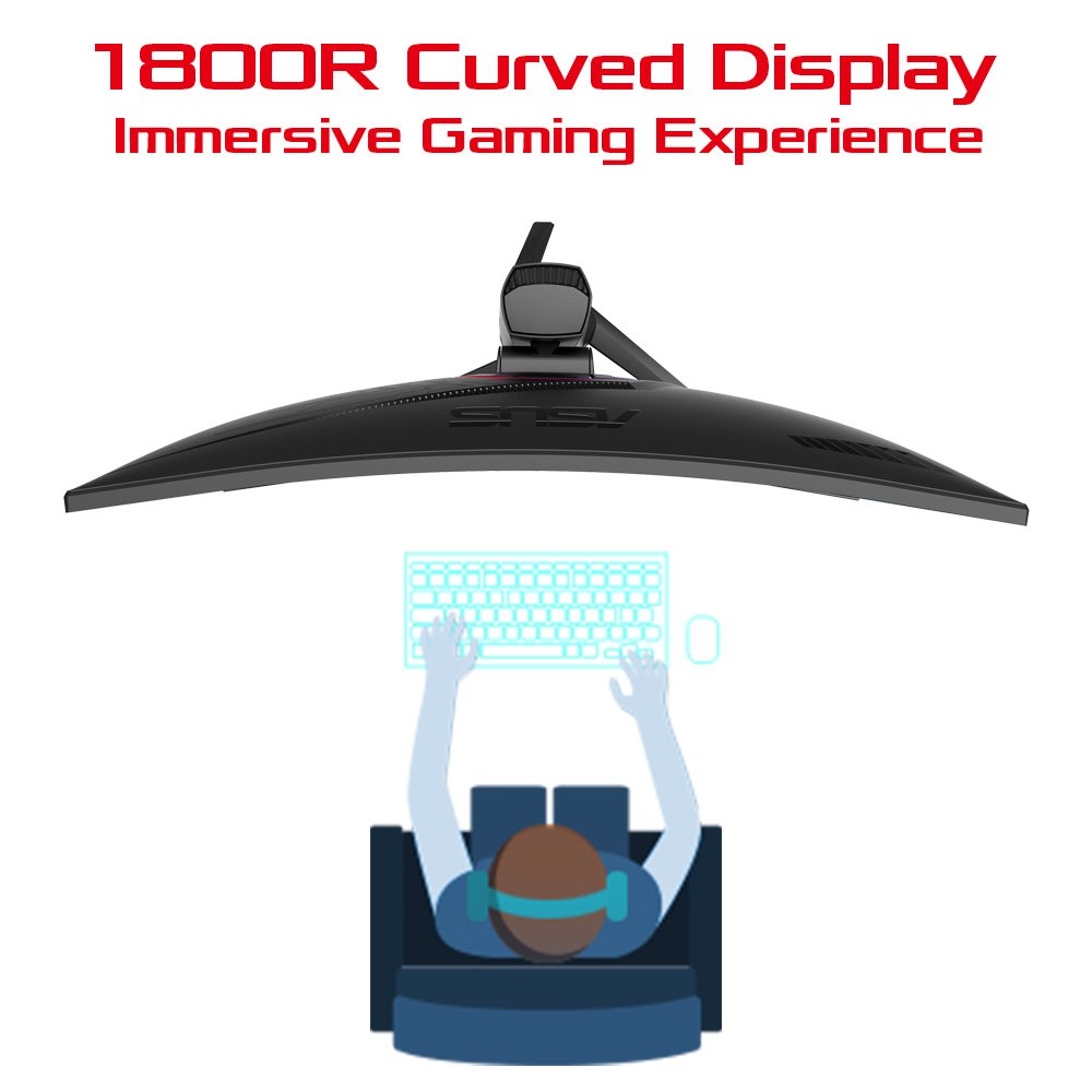 Amazon.co.jp: ASUS ゲーミングモニター ROG STRIX XG27VQ 27インチ