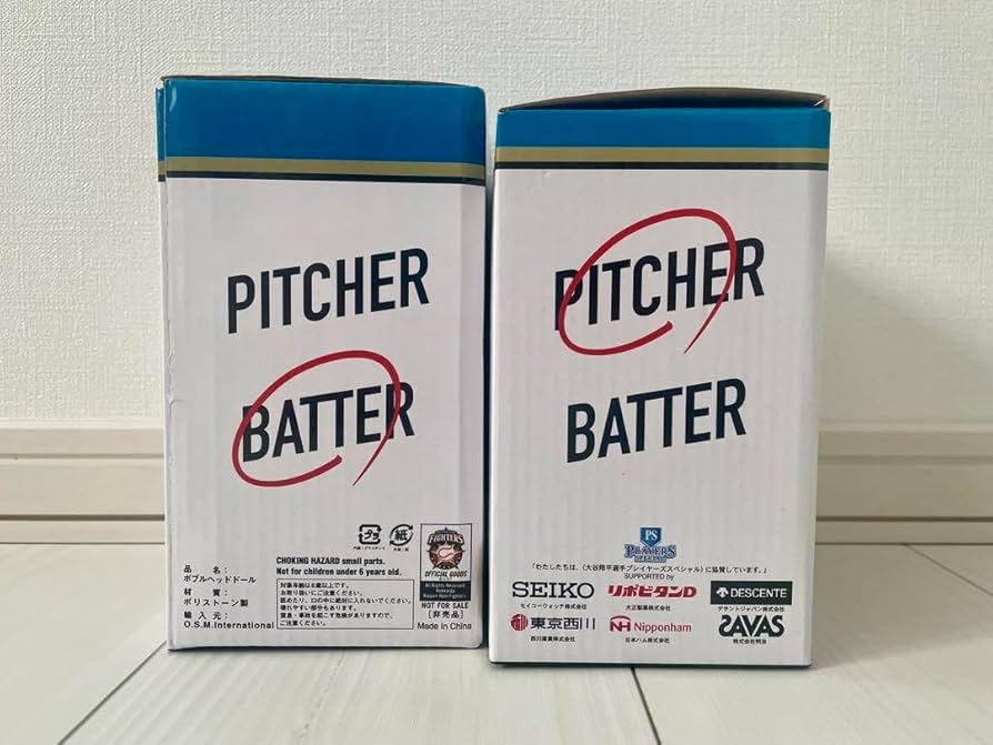 Amazon.co.jp: 大谷翔平 ボブルヘッド 2体セット 日本ハムファイターズ