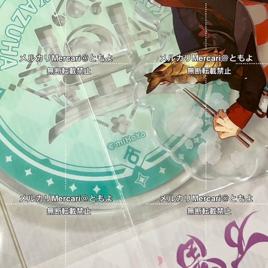 Amazon.co.jp: 原神神里綾華 楓原万葉 スイパラ缶バッジ 等身アクリル