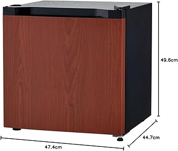 Amazon | アイリスプラザ 冷凍庫 31L ウッド 幅47cm PF-A31FD-M 直冷式