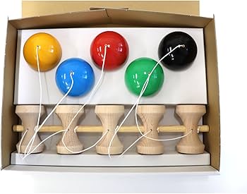 Amazon | ラングスジャパン(RANGS) 5連けん玉 カラー | けん玉 | おもちゃ