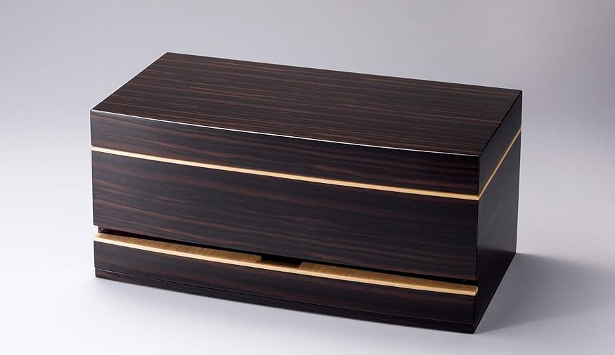 Amazon｜松創製 純国産最高級 黒檀 クリスタルジュエリーボックスNO.3