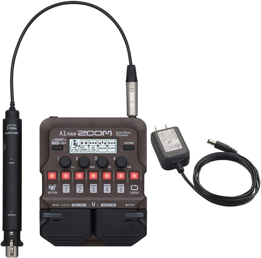 Amazon | ZOOM A1 FOUR 純正アダプターセット アコースティックギター