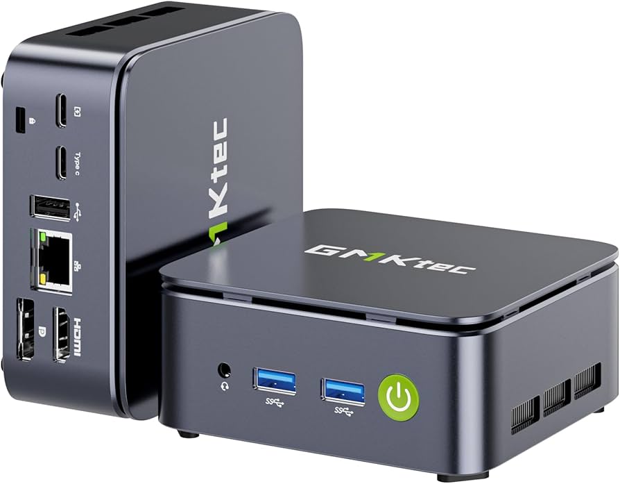 GMKtec Mini PC with Intel N100 Processor (3.4GHz), 16GB DDR4 RAM