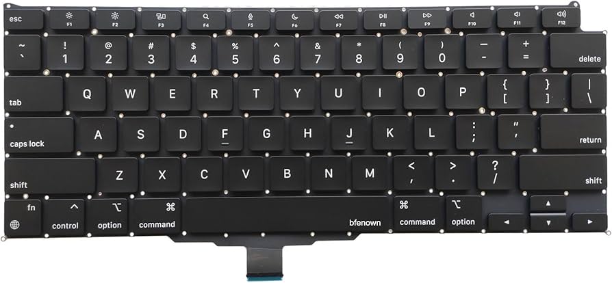 Amazon.com: Bfenown Replacement US Keyboard for MacBook Air M1