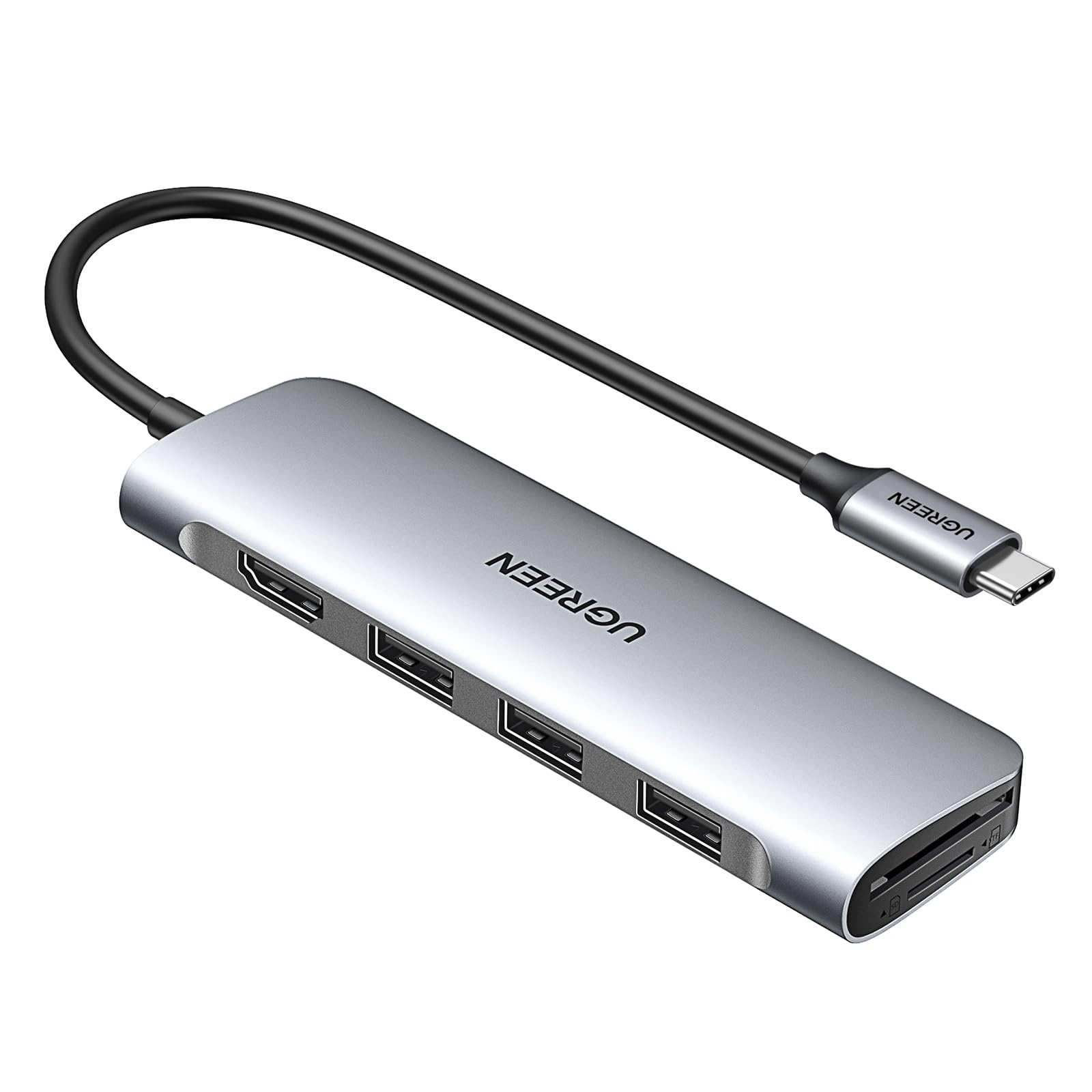 Amazon.com: UGREEN Revodok USB C Hub 6 in 1 USB C Dongle 4K HDMI