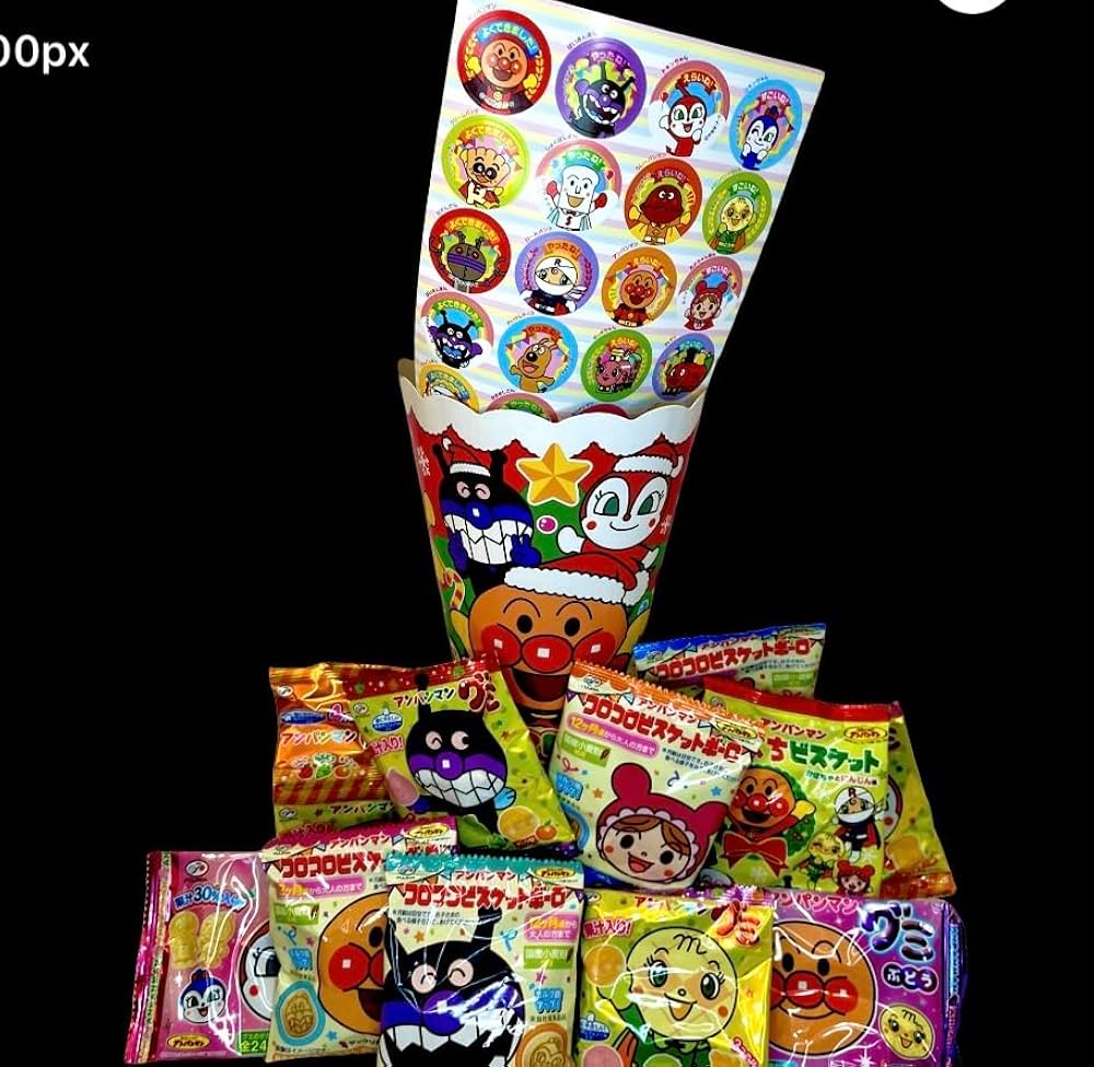 Amazon.co.jp: 不二家 アンパンマンクリスマスブーツ 1個入 : 食品