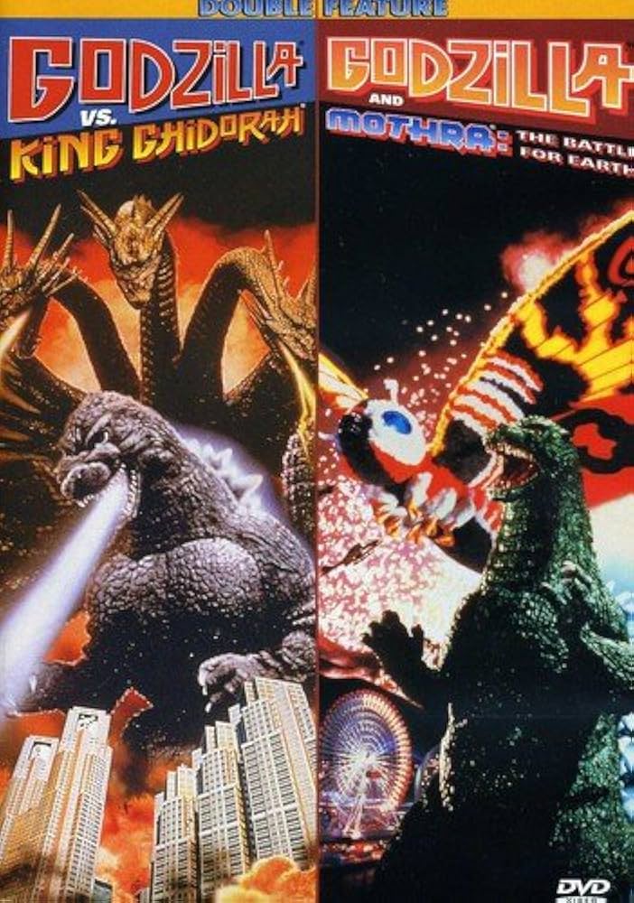 Amazon.co.jp: Godzilla vs. King Ghidorah / Godzilla & Mothra: The