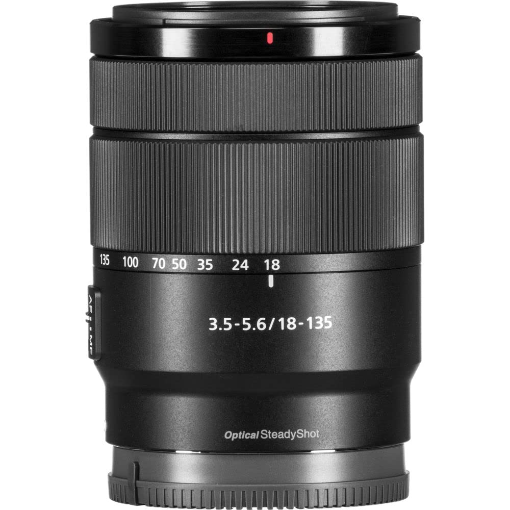Amazon.com : Sony E 18-135mm f/3.5-5.6 OSS Lens (SEL18135) +