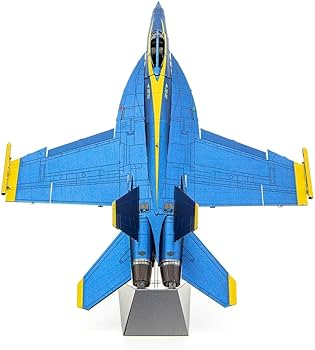 Amazon.com: Metal Earth Fascinations Premium Series Blue Angels F
