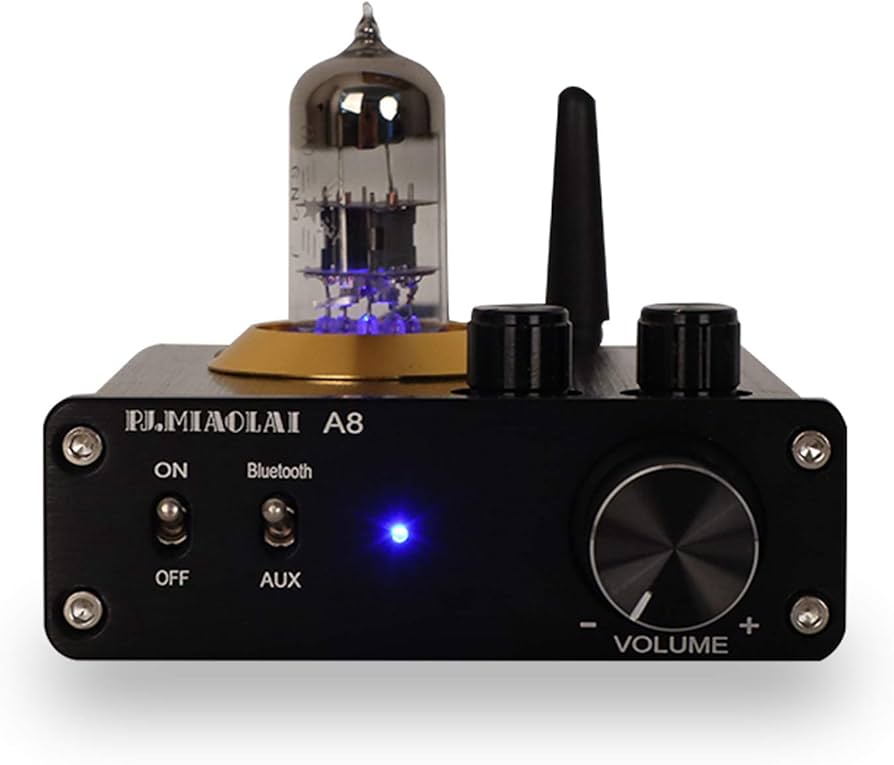 Amazon.co.jp: Bluetooth 5.0 真空管 パワーアンプ 高低音調整可能