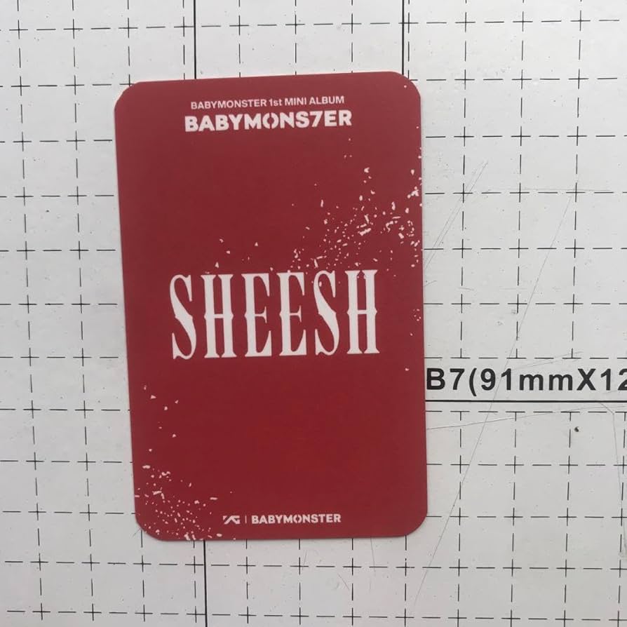 Amazon.co.jp: BABYMONSTER ラミ SHEESH ベビモン事前収録 3.0トレカ