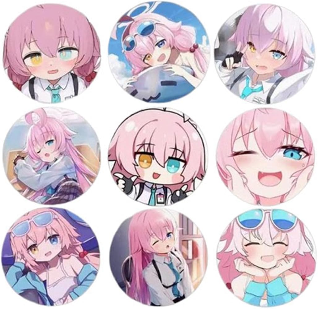 Amazon.co.jp: バッジ ブルーアーカイブ 小鳥遊ホシノ 缶バッジ