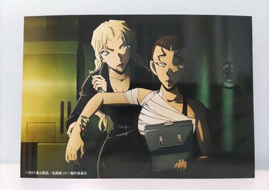 Amazon.co.jp: コナン ベルモット キール ブロマイド 黒鉄の魚影 限定