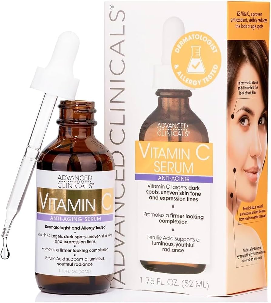 Amazon.co.jp: 【日本公式】 Advanced Clinicals 美容液 ビタミンC 高