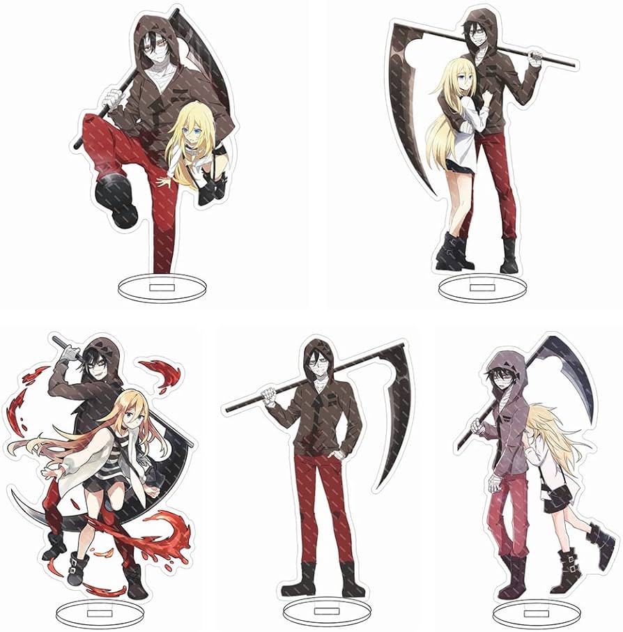 Amazon.co.jp: USHUN 殺戮の天使 レイ ザッ アクリルスタンド 5個