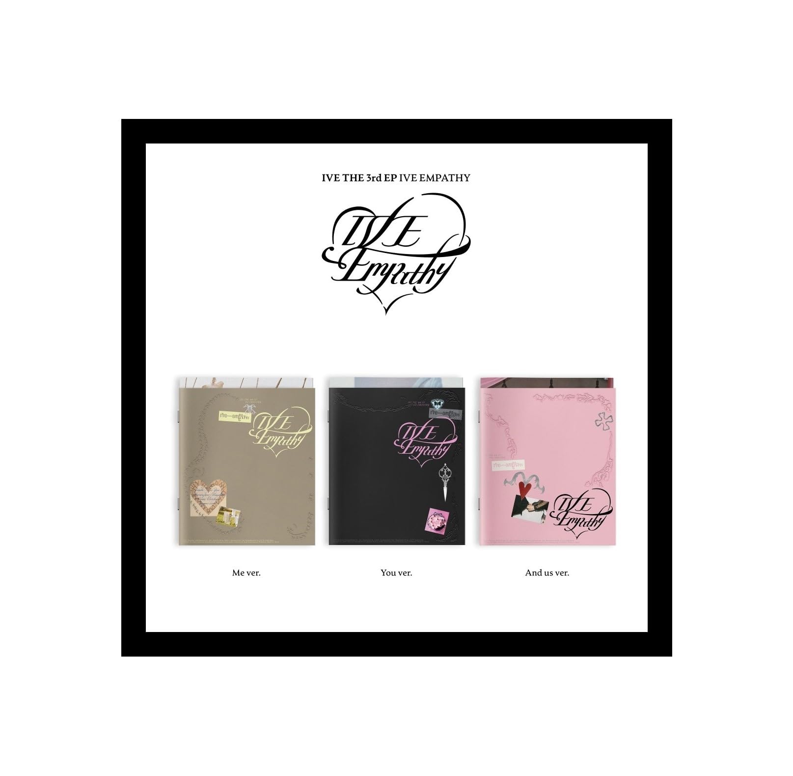 Amazon.co.jp: アイブ Ive Empathy 3rd EP アルバム [韓国盤] (3 ver