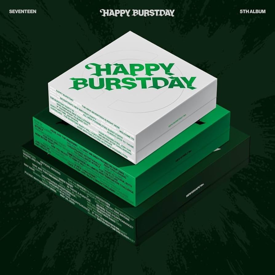 Amazon.com: SEVENTEEN HAPPY BURSTDAY 5th Album Standard Photobook