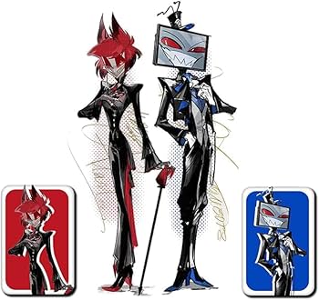 Amazon | ハズビンホテル アクリルスタンド+バッジ 2セット Alastor