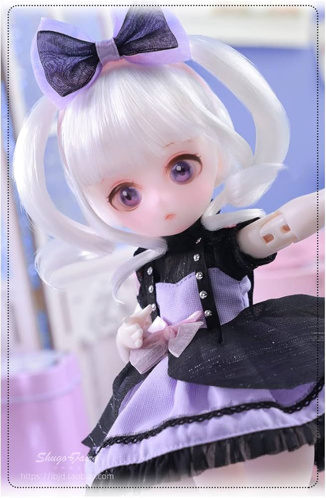 Amazon | KAKAA BJDドール フルセット 1/6 球体関節人形 22cm SD 樹脂