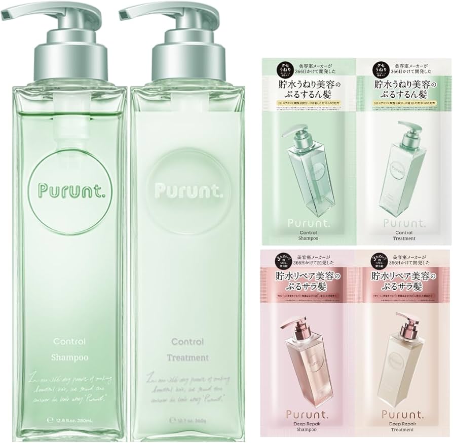 Amazon | Purunt (プルント) シャンプー トリートメント お試し パウチ