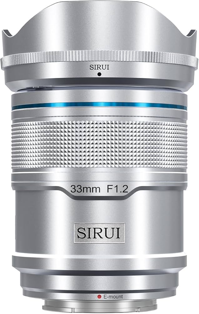 Amazon.co.jp: SIRUI Sniper 33mmオートフォーカスレンズ、F1.2広角APS