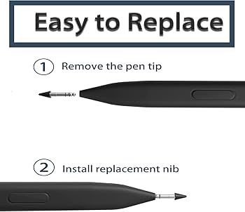 Amazon.co.jp: Surface Slim Pen 交換用ペン先2本 Microsoft Surface