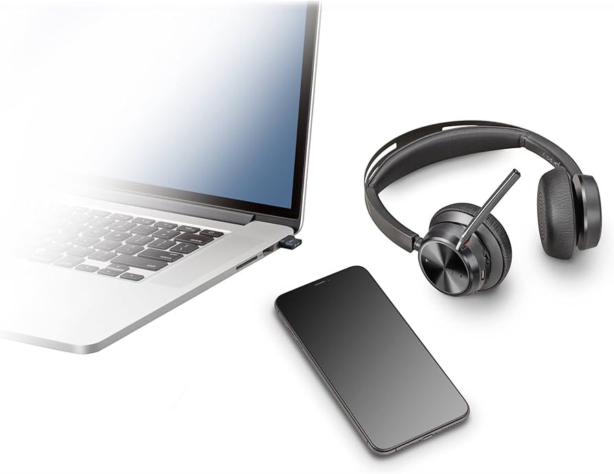 Amazon | Poly(旧モデル) ワイヤレスヘッドセット Voyager Focus 2 UC