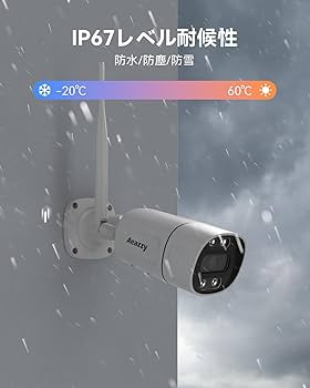 Amazon.co.jp: 【2880P/500万画素 ・フルカラー録画・3TB HDD内蔵