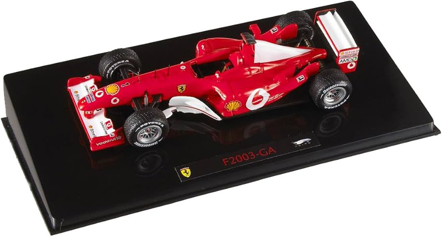 Amazon.com: Hot Wheels Elite Ferrari F2003-GA : Toys & Games