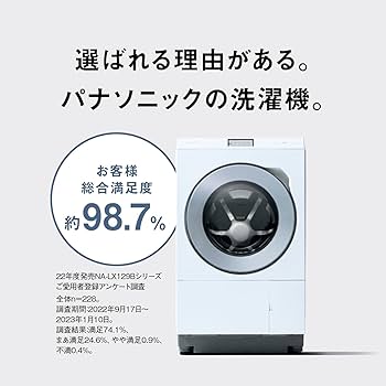 Amazon.co.jp: Panasonic Drum-Type Washer/Dryer, Width 25.1 inches