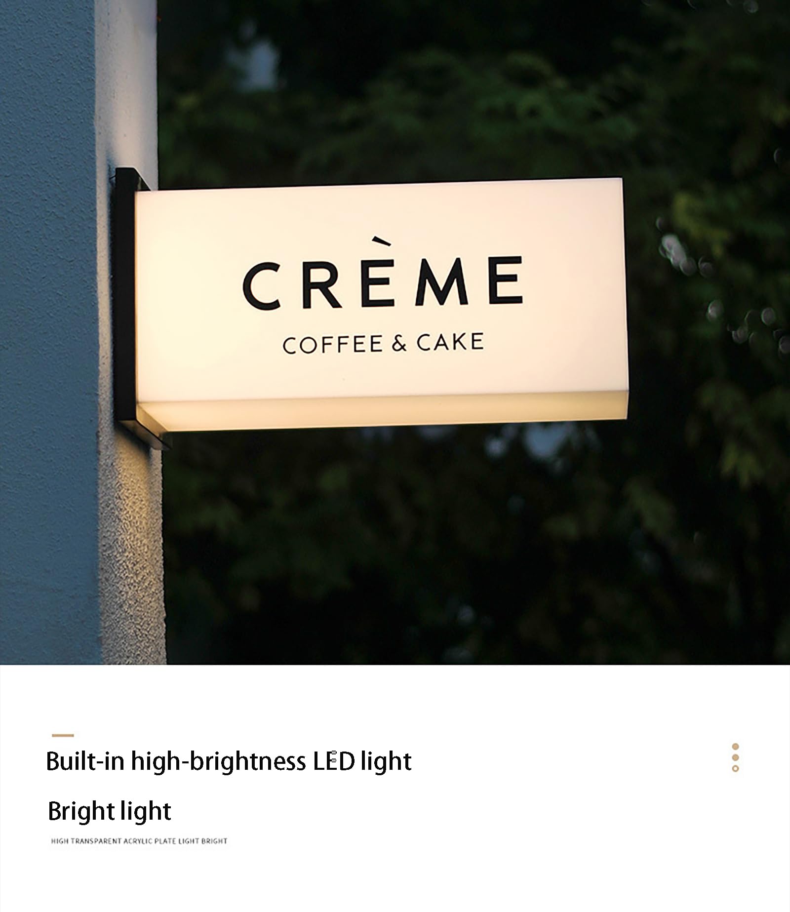 Amazon.co.jp: FXNFXLA LED ライトボックス看板、ショップ看板